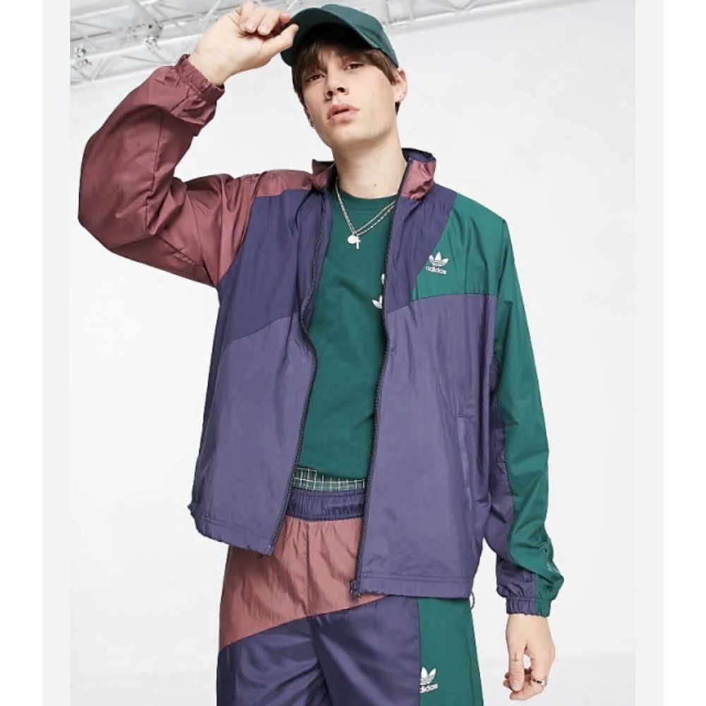 Adidas Adicolor Block 2 Piece Track Suit Size 2XL
